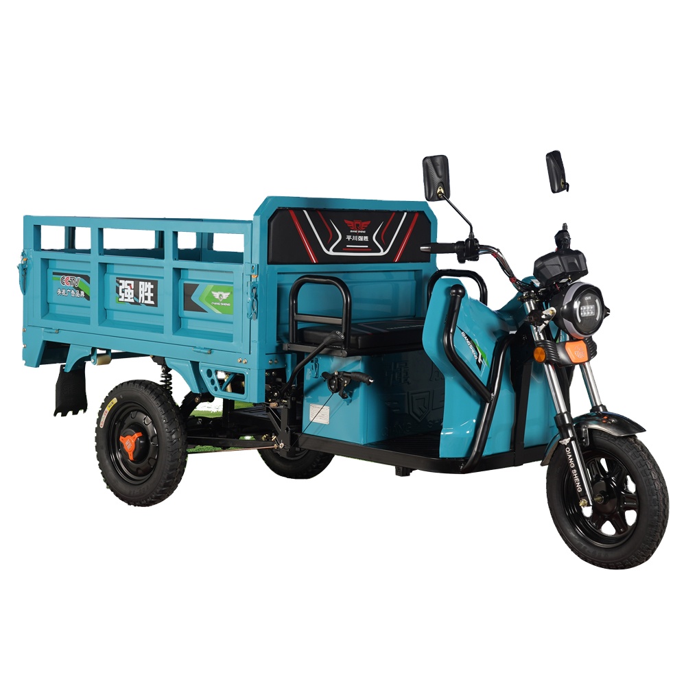 New model  cargo rickshaw battery operated electric tricycle cargo loader for sale
