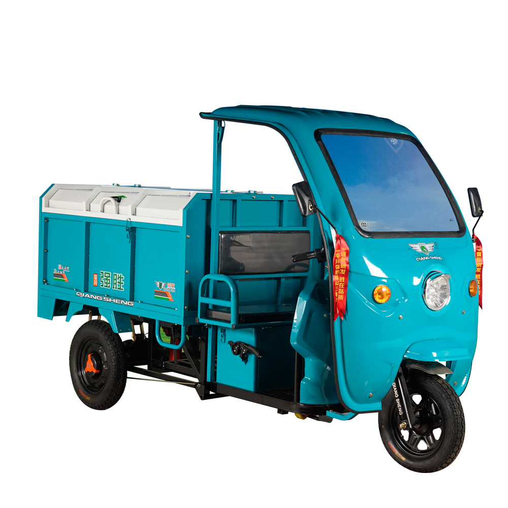 Hot selling electric tricycle cargo loader electric and garbage box loader electric tricycle for sale