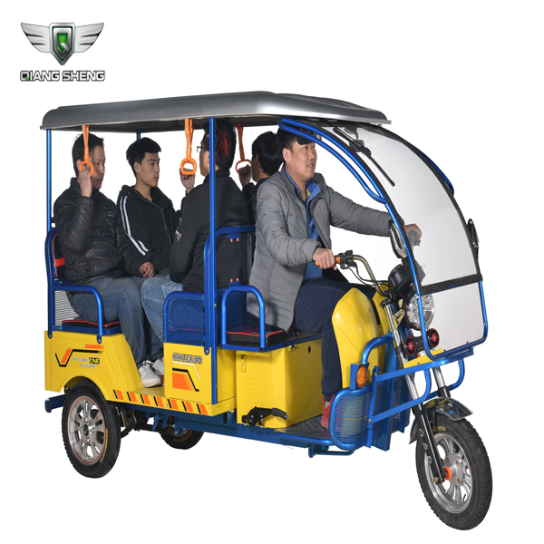 ECO friendly electric tricycle 400kgs passenger loading electric tricycle made in China