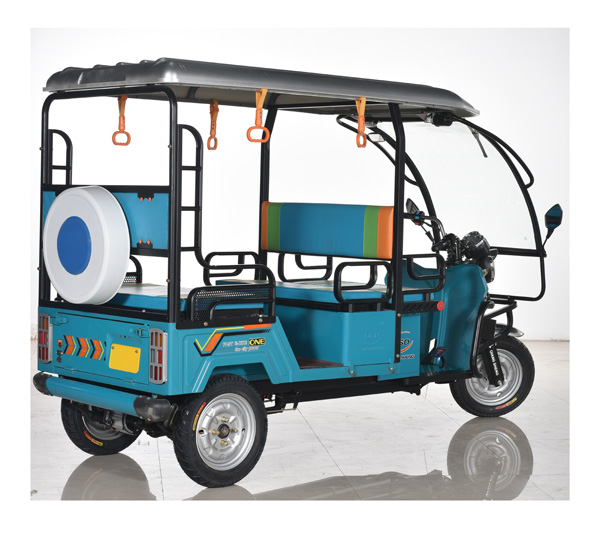 Simple Design Auto Rickshaw Asian Hot Selling Electric Rickshaw Low Maintenance Electric Tricycle Rickshaw For Passenger