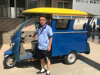 Electric Rickshaw Exporter for Electric School Bus for 8 Children