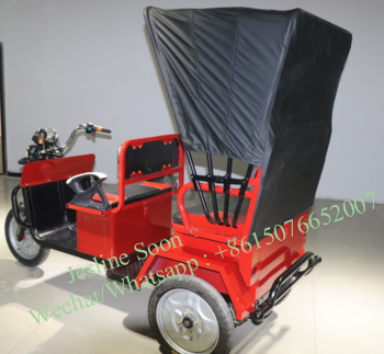 Bangladesh Popular Item Energy Safe Latest Simple Design Green Power Electric Tricycle Rickshaw