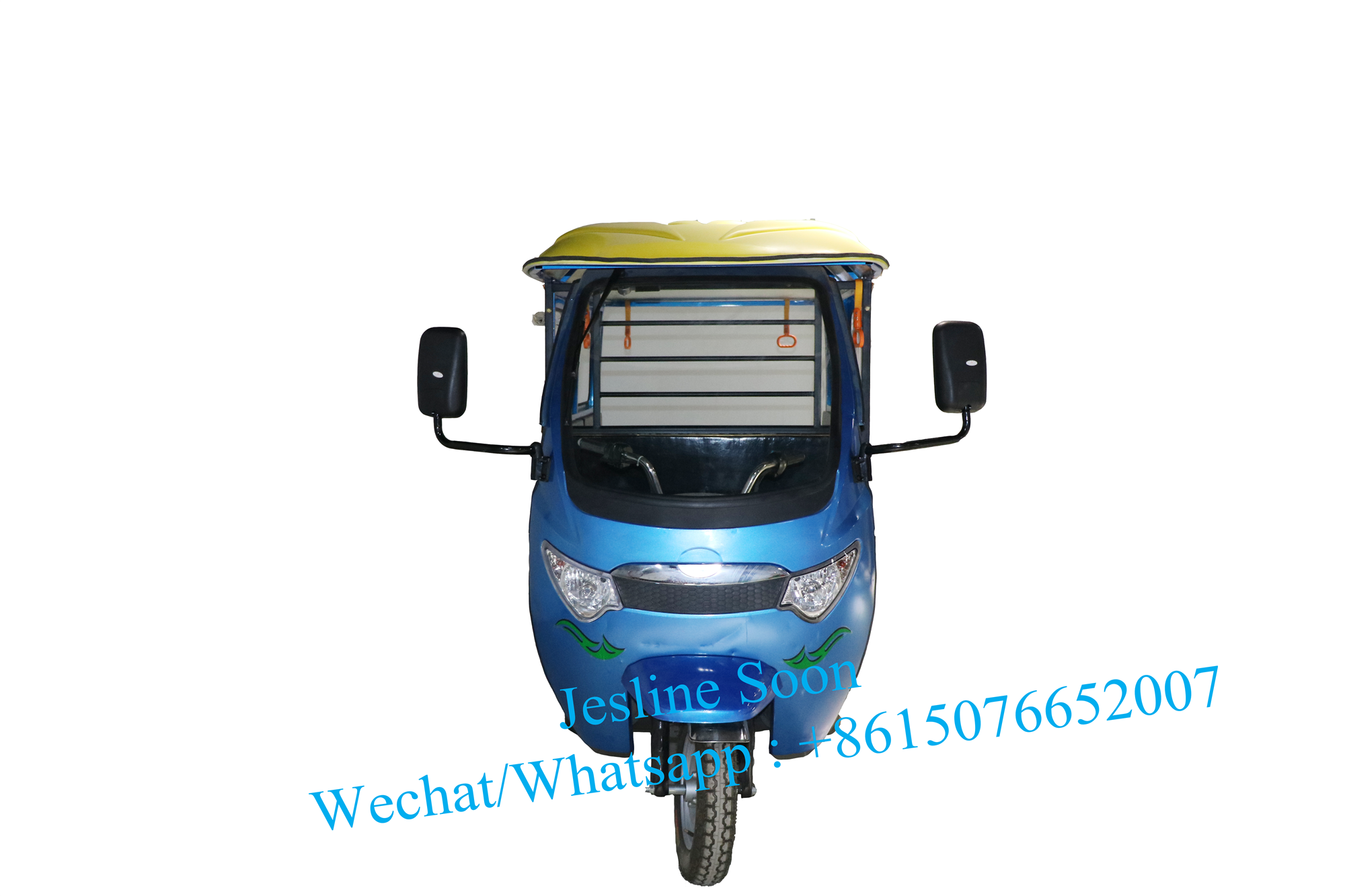 Green Power Mini School Bus Passenger Electric Tricycle Rickshaw For Philippine Market