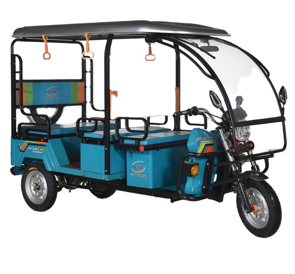 48V 800W closed electric three wheeler garbage electric tricycle trike loader  truck  for sale