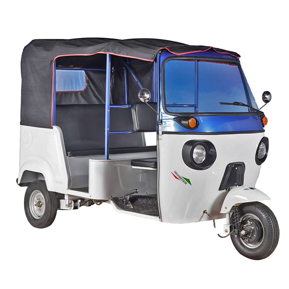 2021 best safety and high speed 48V 4500W electric auto passenger electric rickshaw bajaj tuk tuk for sale